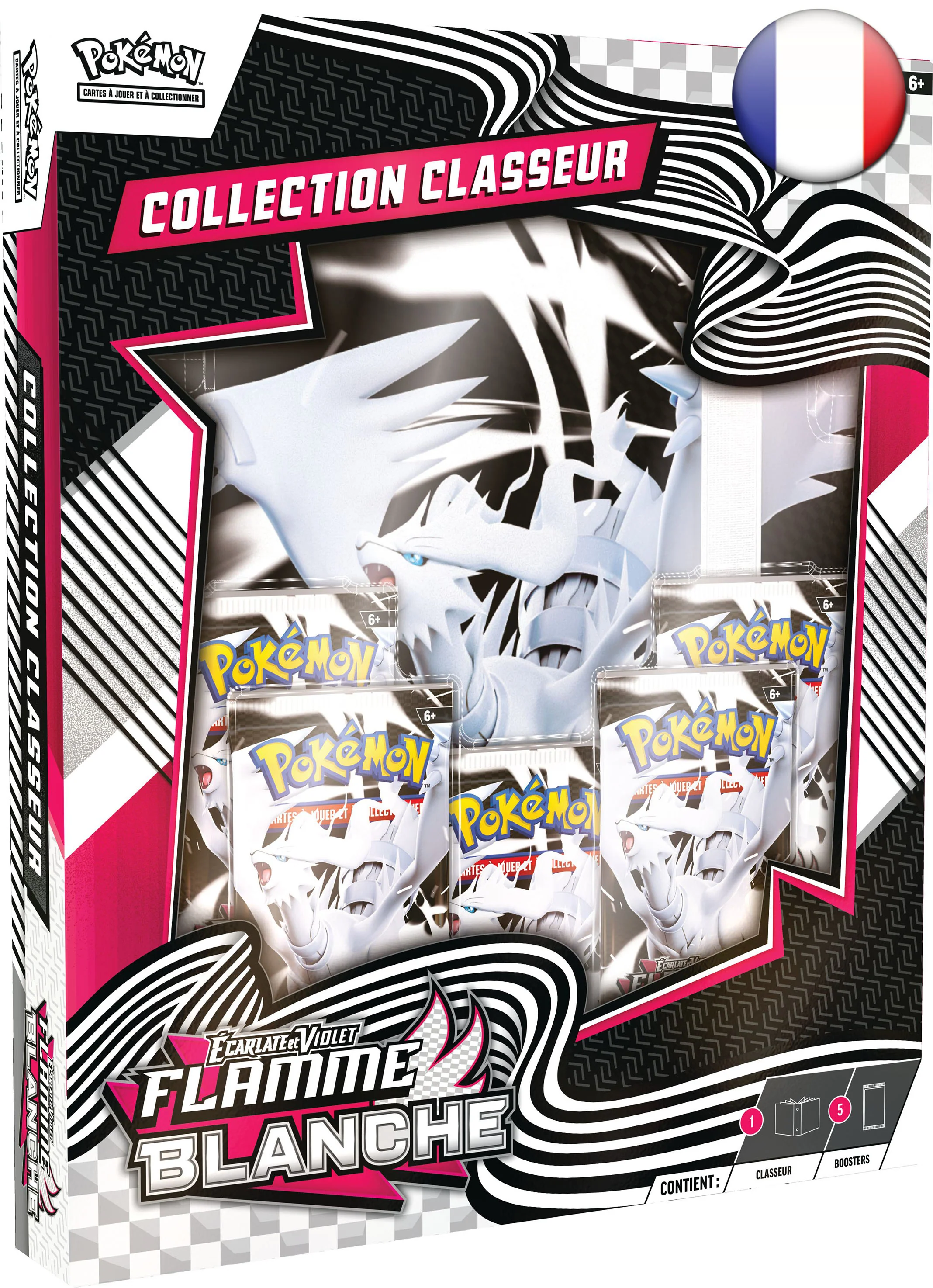 Pokémon TCG: Scarlet & Violet - White Flare - Binder Collection - French