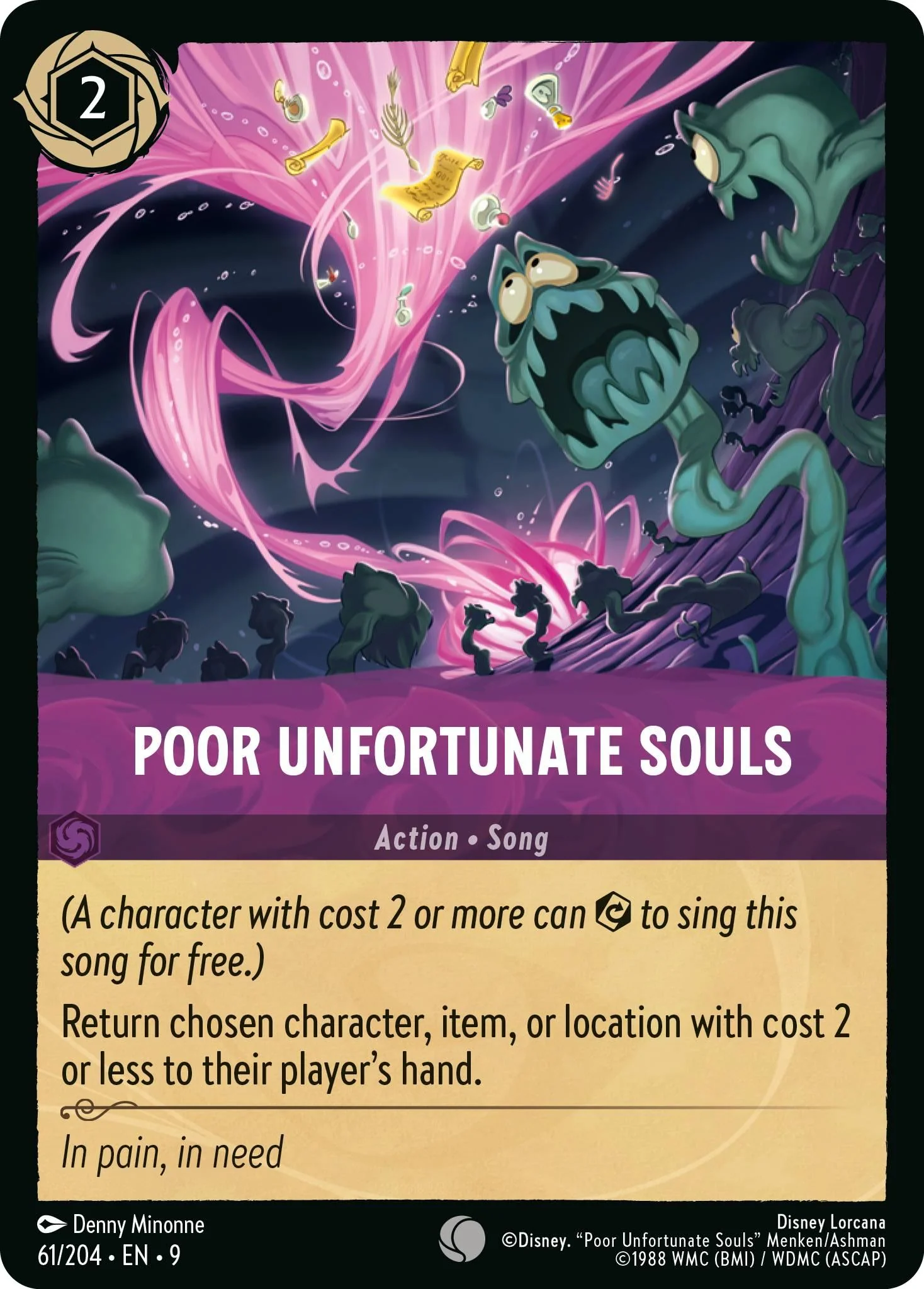 Poor Unfortunate Souls - 61/204 [Fabled] [Non-Foil]