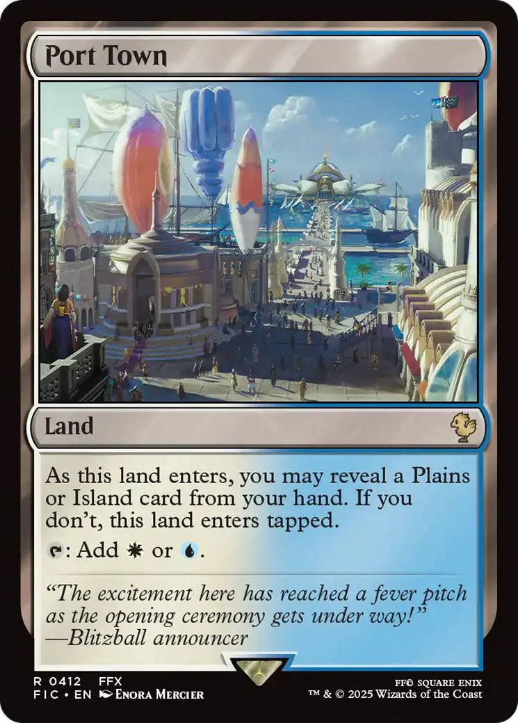 Port Town [412] [FINAL FANTASY: Commander] [Non-Foil]