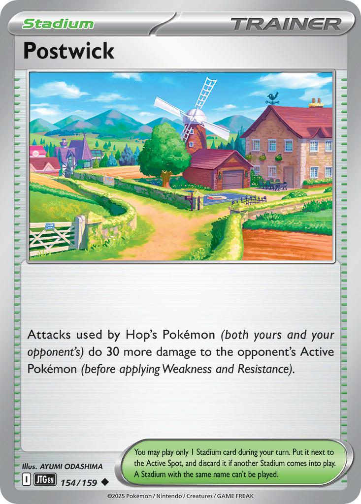 Postwick - 154/159 - Uncommon [sv09-154] [Non-Holo]