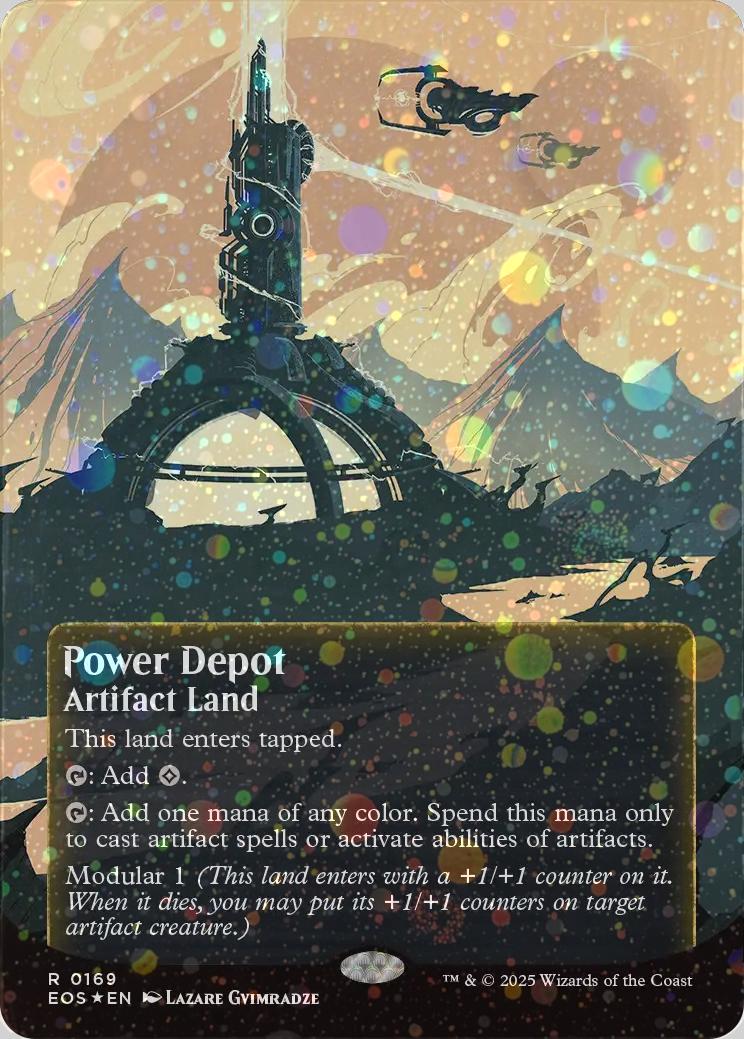 Power Depot [169] [Borderless] [Poster] [Edge of Eternities: Stellar Sights] [Galaxy Foil]