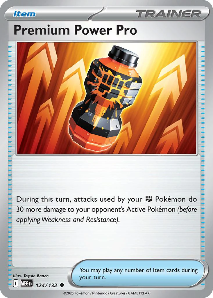Premium Power Pro - 124/132 - Uncommon [me01-124] [Non-Holo]