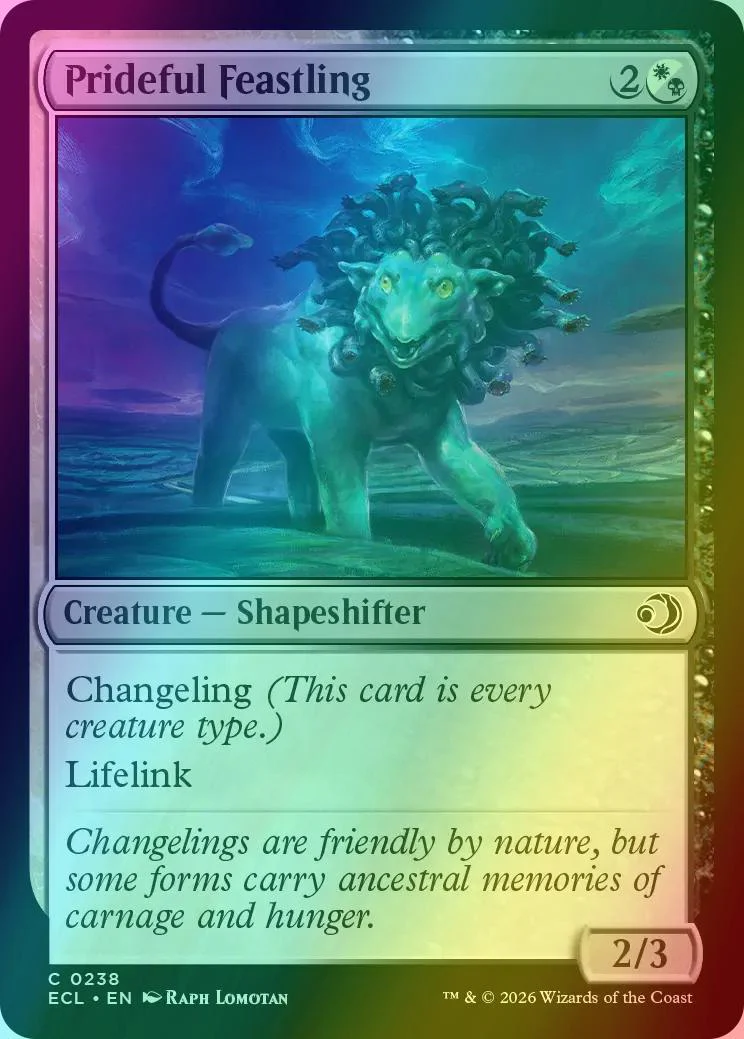 Prideful Feastling [238] [Lorwyn Eclipsed] [Foil]