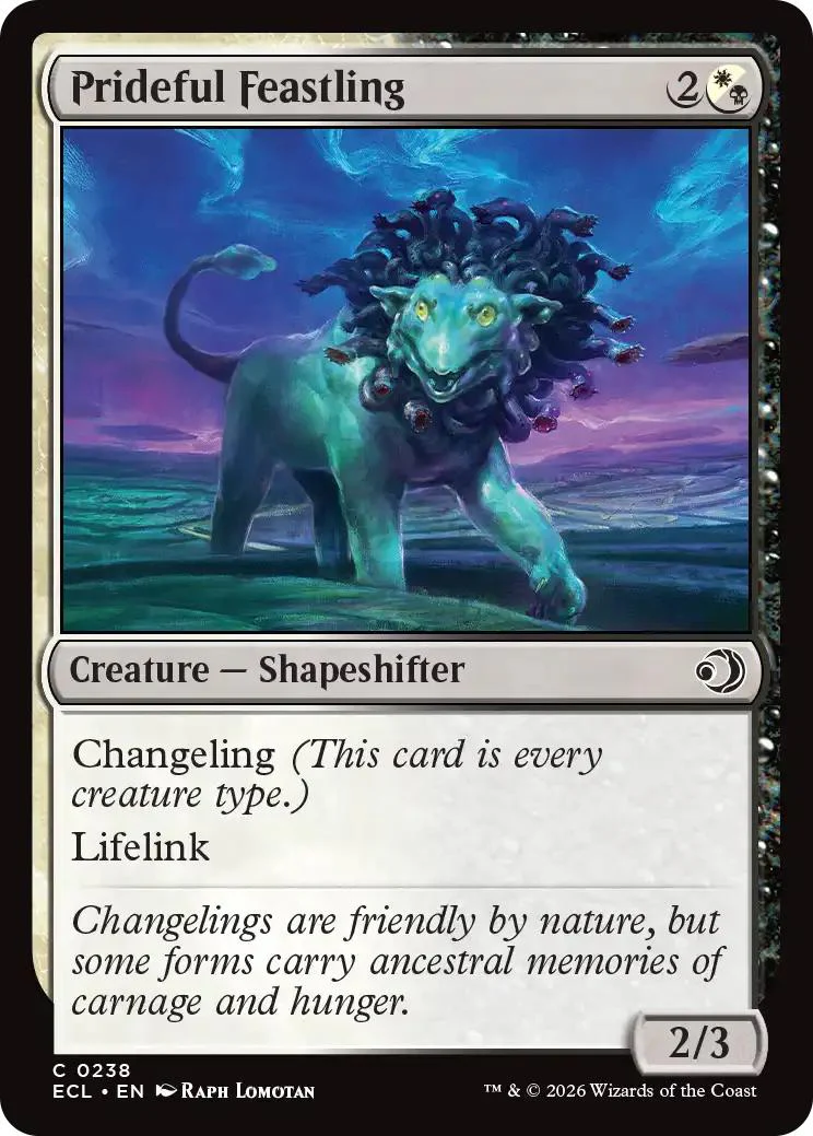 Prideful Feastling [238] [Lorwyn Eclipsed] [Non-Foil]