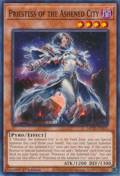 Priestess of the Ashened City - MP25-EN335 - Common - 1st Edition