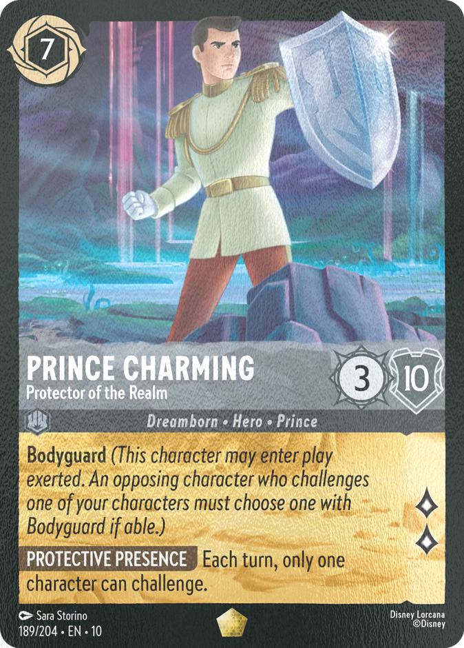 Prince Charming - Protector of the Realm - 189/204 [Whispers in the Well] [Cold Foil]