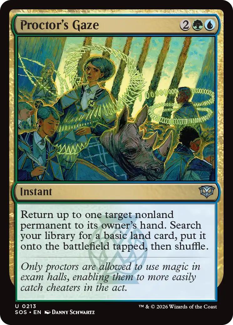 Proctor's Gaze [213] [Secrets of Strixhaven] [Non-Foil]