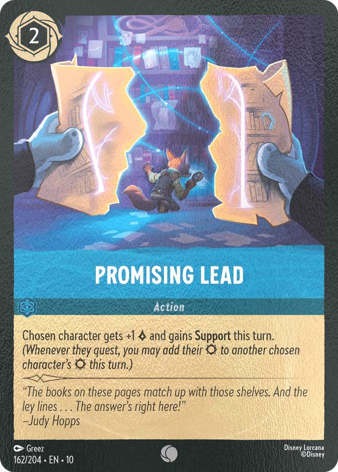 Promising Lead - 162/204 [Whispers in the Well] [Cold Foil]