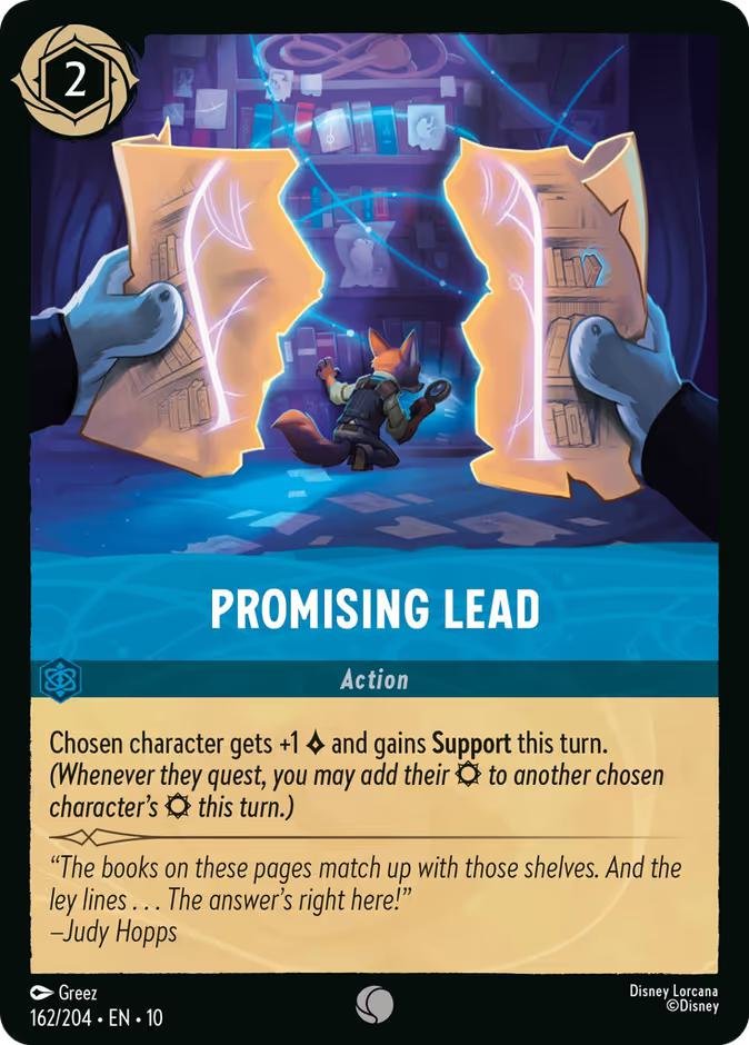 Promising Lead - 162/204 [Whispers in the Well] [Non-Foil]