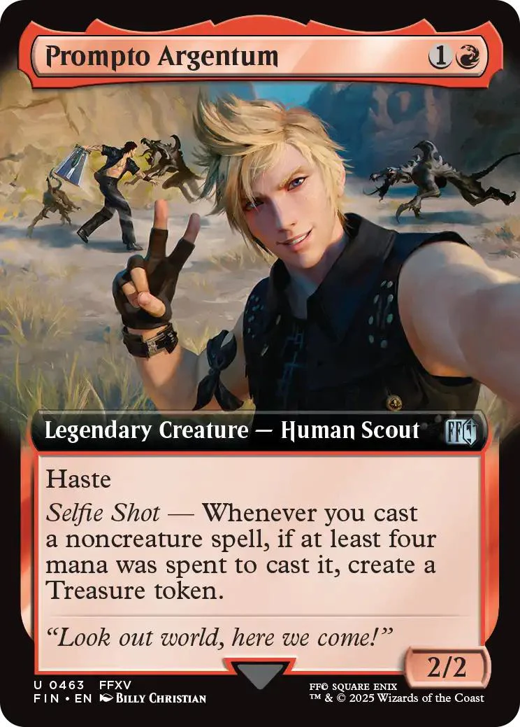 Prompto Argentum [463] [Extended Art] [FINAL FANTASY] [Non-Foil]