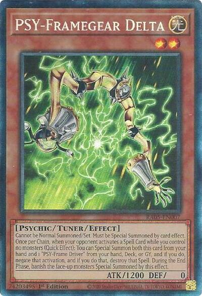PSY-Framegear Delta - RA05-EN007 - Collector's Rare - 1st Edition