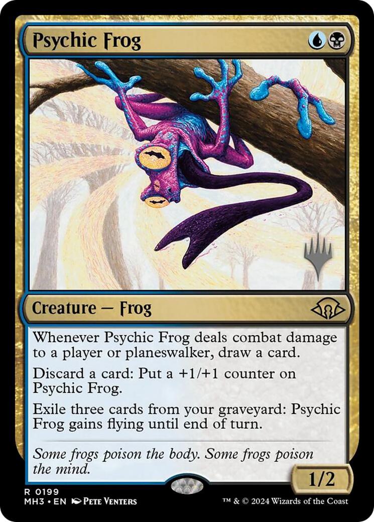 Psychic Frog [199p] [Promo Pack] [Modern Horizons 3: Promos] [Non-Foil]
