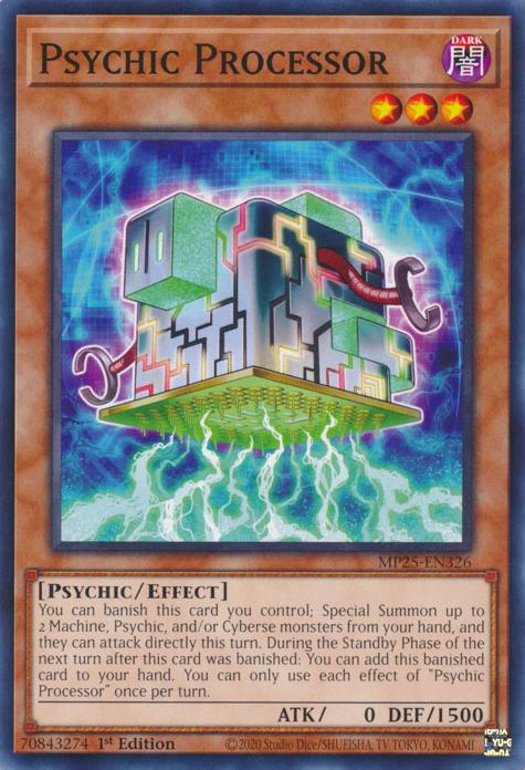 Psychic Processor - MP25-EN326 - Common - 1st Edition