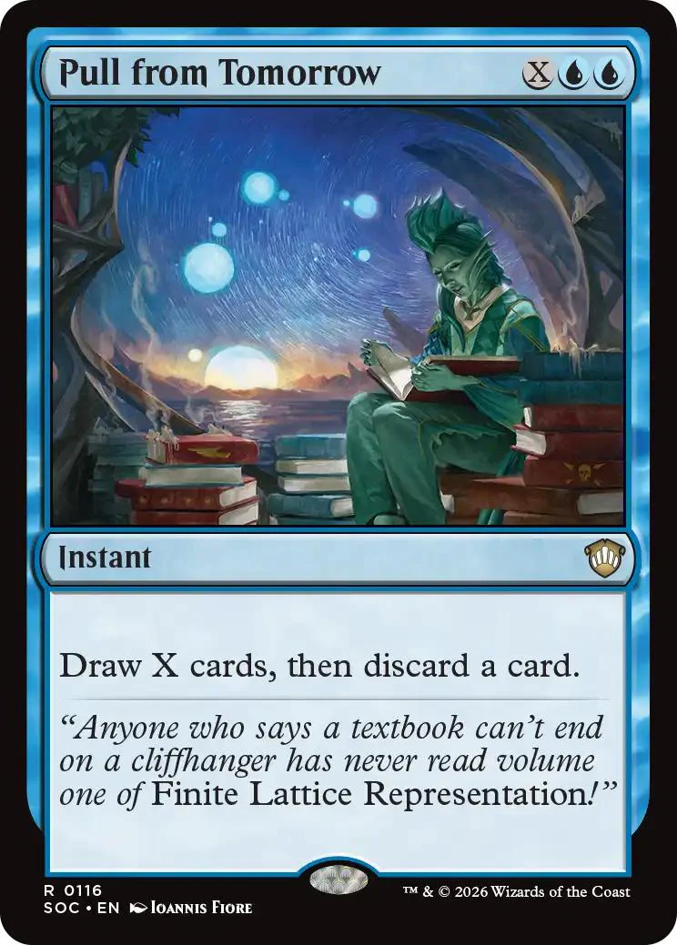 Pull from Tomorrow [116] [Secrets of Strixhaven: Commander] [Non-Foil]