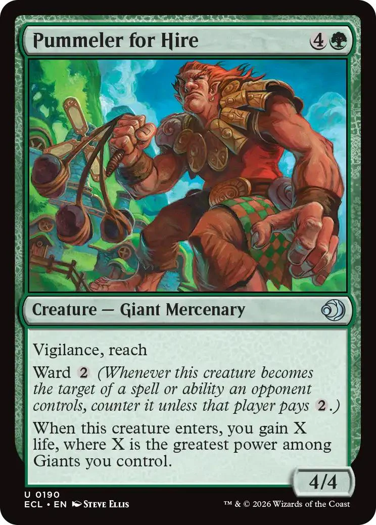 Pummeler for Hire [190] [Lorwyn Eclipsed] [Non-Foil]