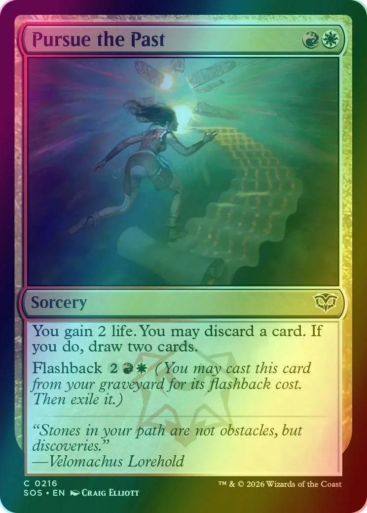 Pursue the Past [216] [Secrets of Strixhaven] [Foil]