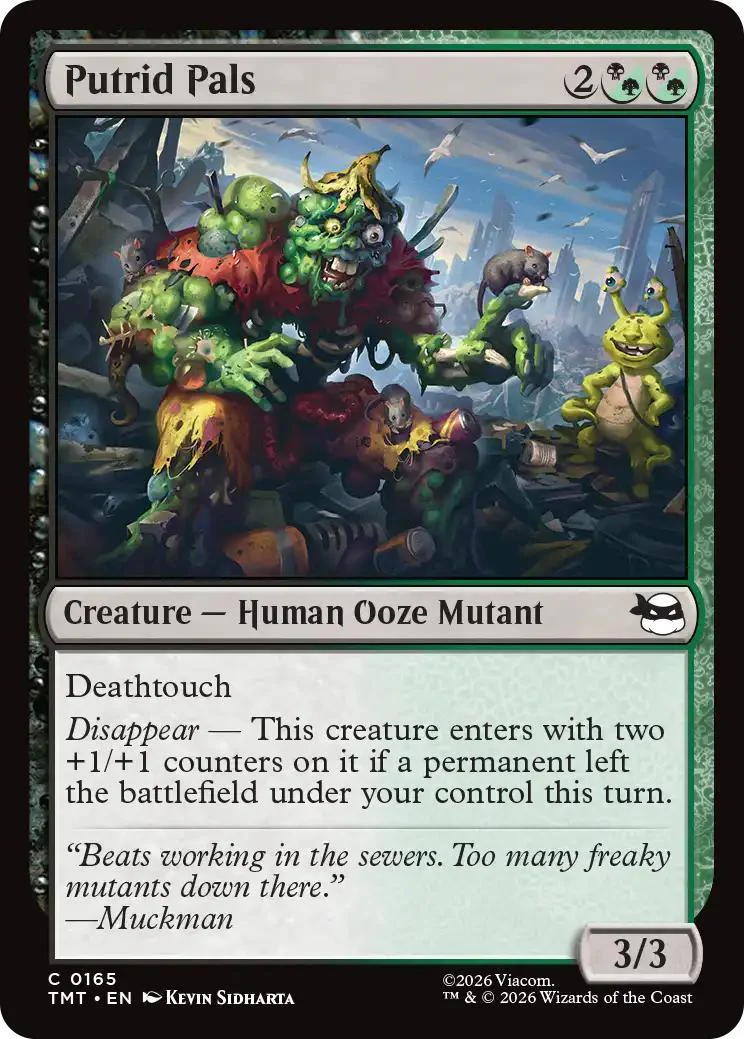 Putrid Pals [165] [Teenage Mutant Ninja Turtles] [Non-Foil]