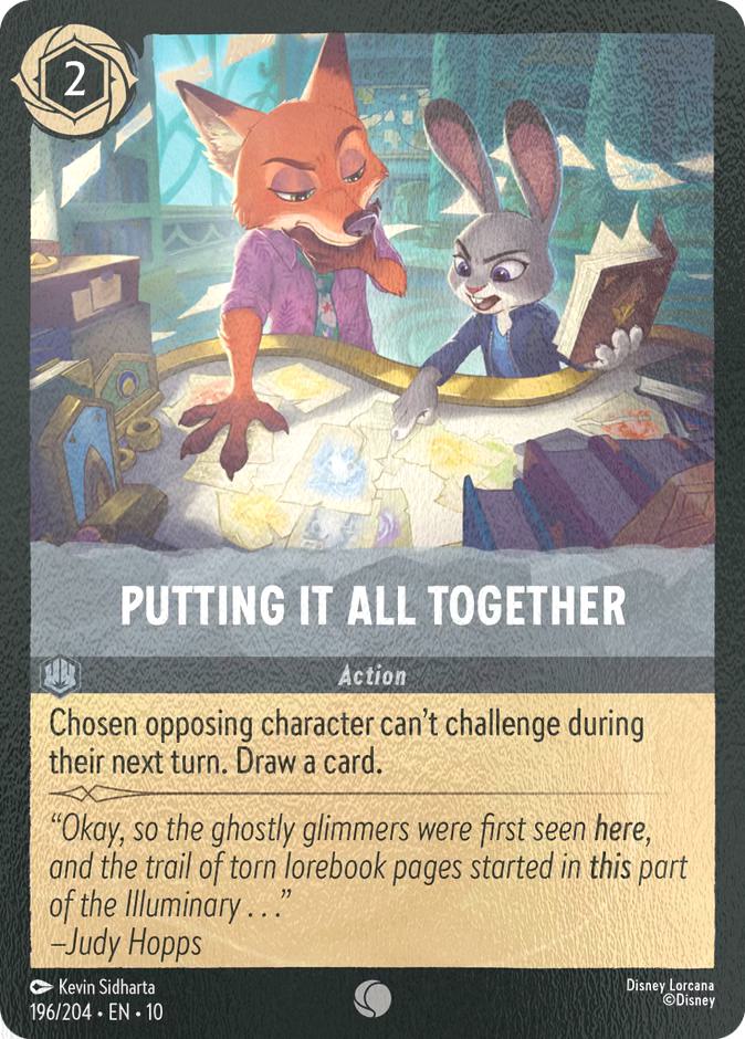 Putting It All Together - 196/204 [Whispers in the Well] [Cold Foil]