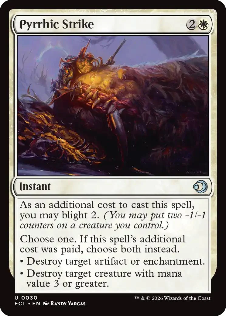 Pyrrhic Strike [30] [Lorwyn Eclipsed] [Non-Foil]