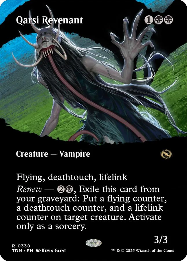 Qarsi Revenant [338] [Borderless] [Clan] [Tarkir: Dragonstorm] [Non-Foil]