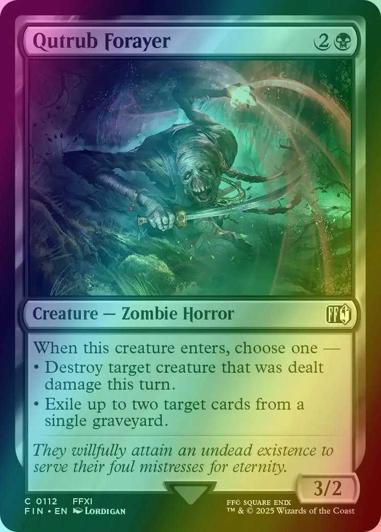 Qutrub Forayer [112] [FINAL FANTASY] [Foil]