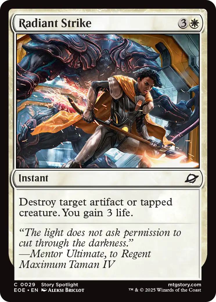 Radiant Strike [29] [Edge of Eternities] [Non-Foil]