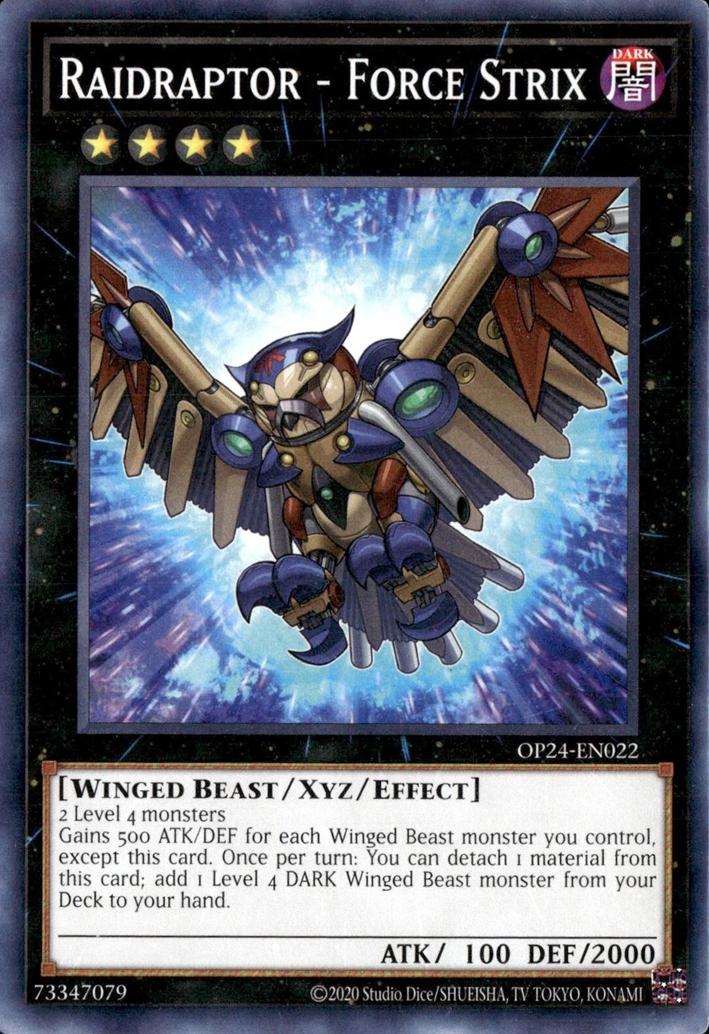 Raidraptor - Force Strix - OP24-EN022 - Common - Unlimited