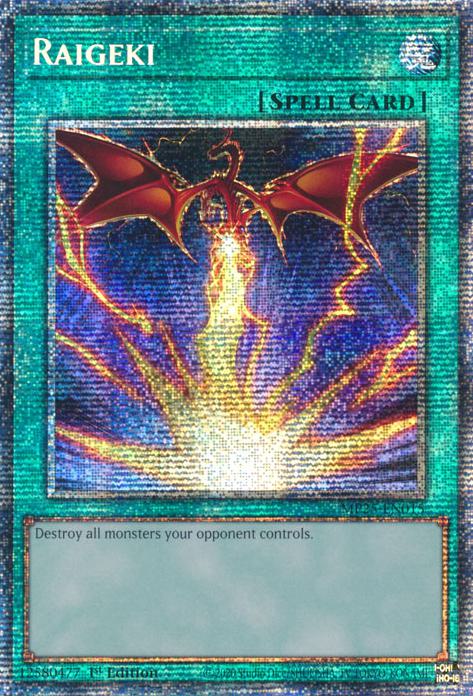 Raigeki - MP25-EN015 - Starlight Rare - 1st Edition