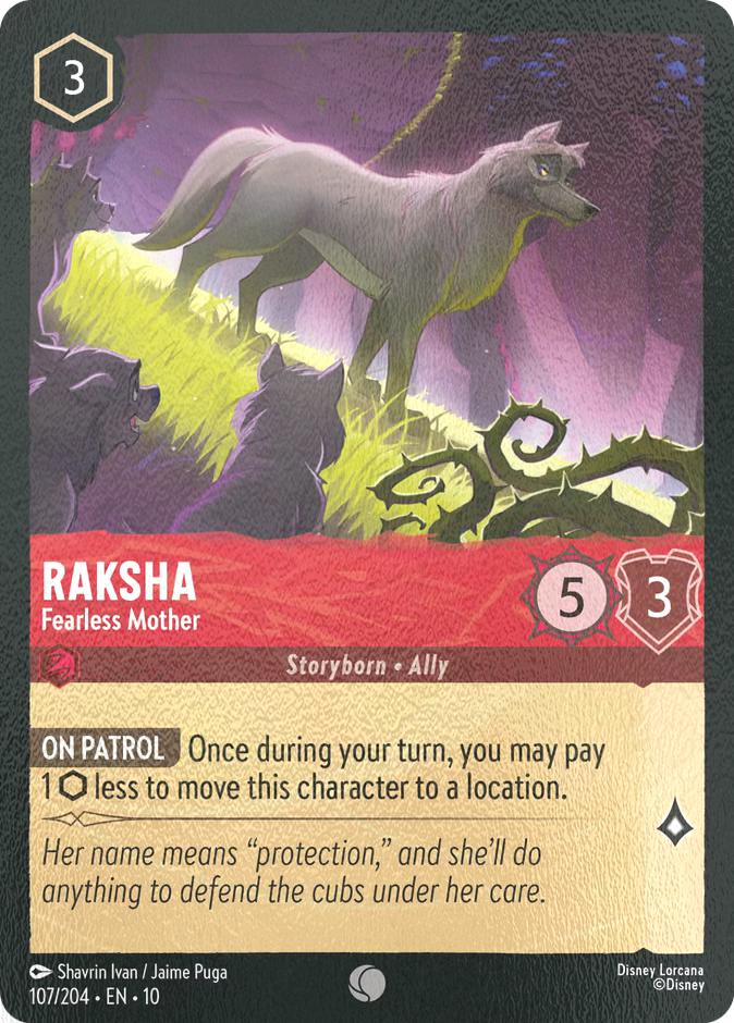 Raksha - Fearless Mother - 107/204 [Whispers in the Well] [Cold Foil]