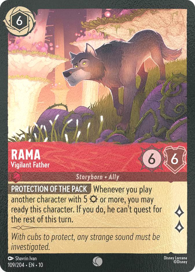 Rama - Vigilant Father - 109/204 [Whispers in the Well] [Cold Foil]