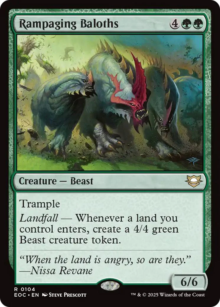 Rampaging Baloths [104] [Edge of Eternities: Commander] [Non-Foil]