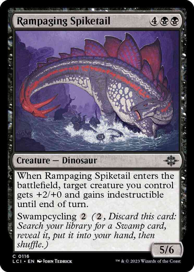 Rampaging Spiketail [116] [The Lost Caverns of Ixalan] [Non-Foil]