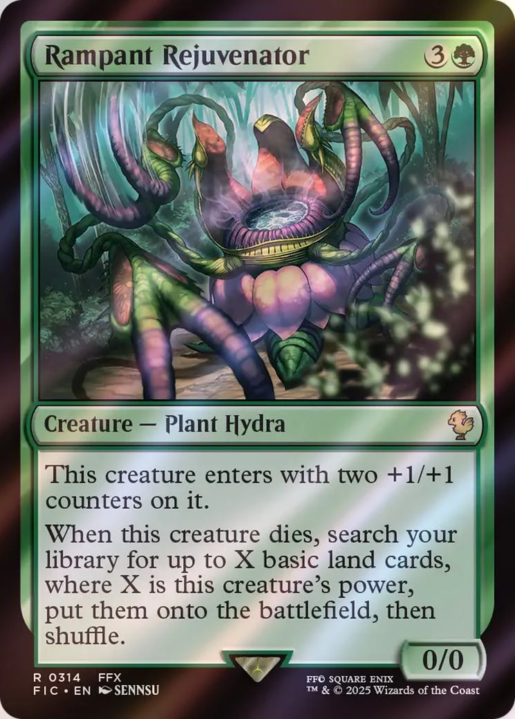 Rampant Rejuvenator [314] [FINAL FANTASY: Commander] [Surge Foil]