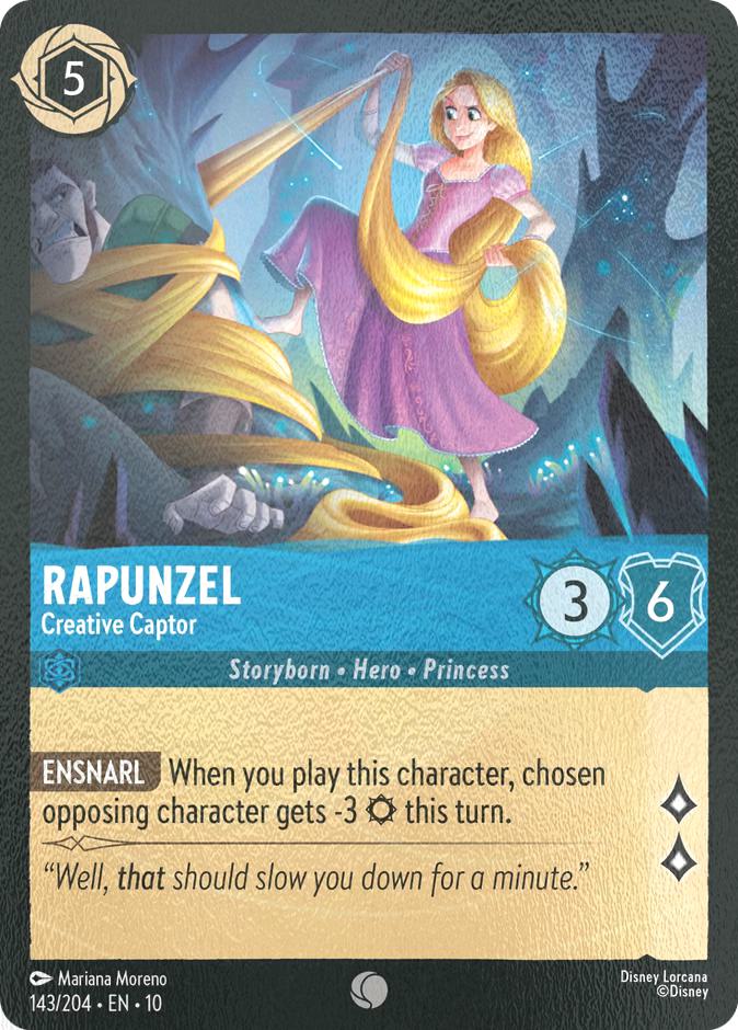 Rapunzel - Creative Captor - 143/204 [Whispers in the Well] [Cold Foil]