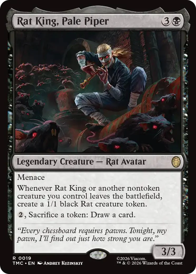 Rat King, Pale Piper [19] [Teenage Mutant Ninja Turtles Eternal] [Non-Foil]