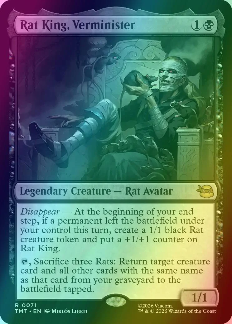 Rat King, Verminister [71] [Teenage Mutant Ninja Turtles] [Foil]
