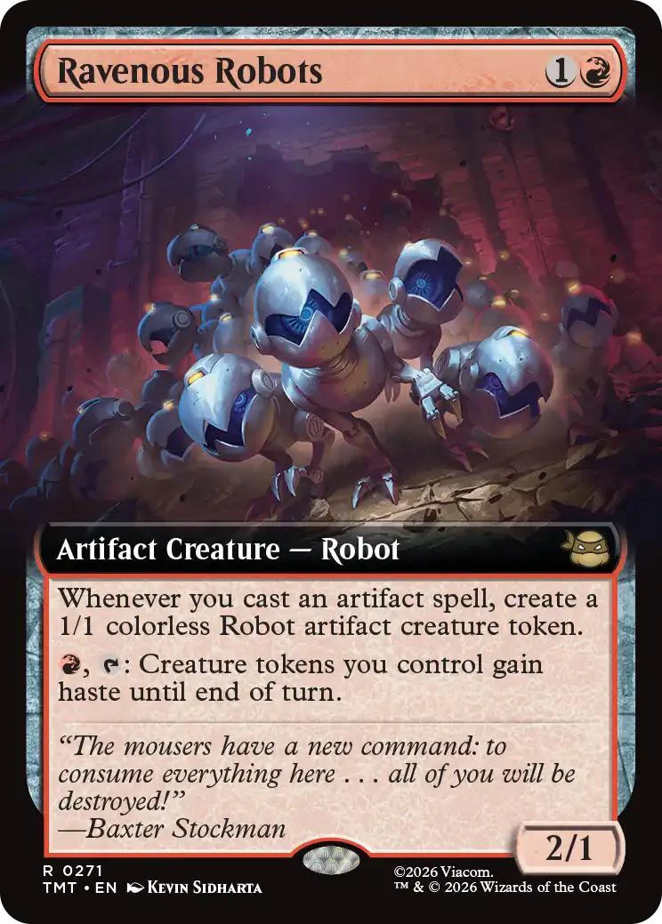 Ravenous Robots [271] [Extended Art] [Teenage Mutant Ninja Turtles] [Non-Foil]