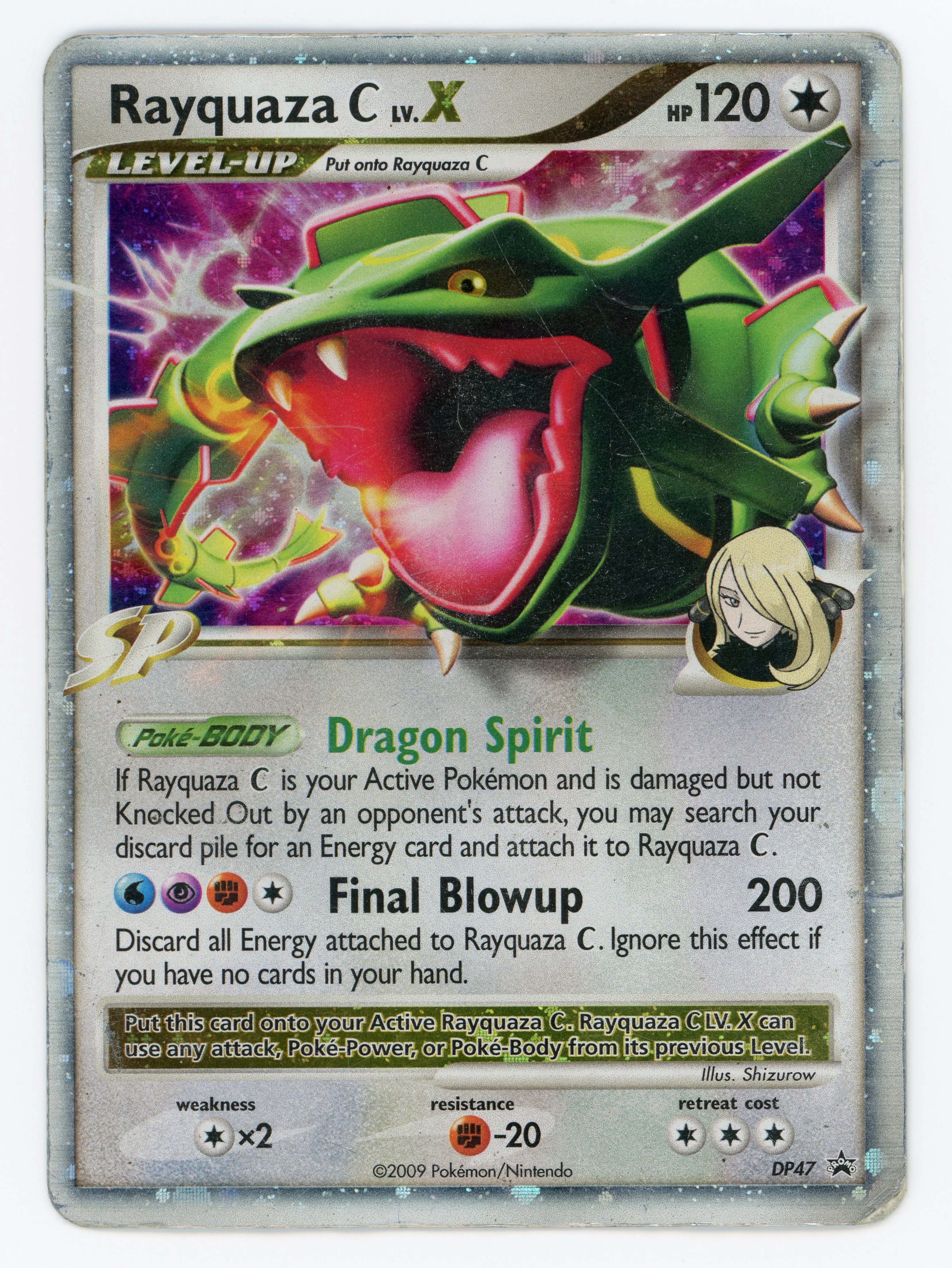 Rayquaza C LV.X - DP47 - Promo - Ultra Rare - Scan 15420