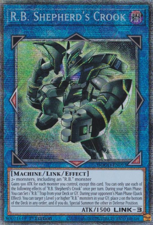 R.B. Shepherd's Crook - DOOD-EN093 - Starlight Rare - 1st Edition