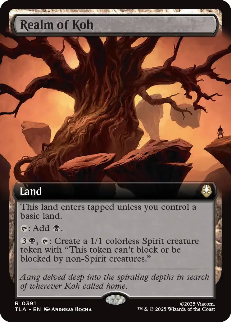 Realm of Koh [391] [Extended Art] [Avatar: The Last Airbender] [Non-Foil]
