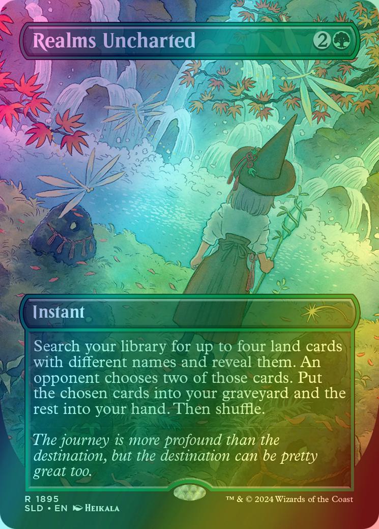 Realms Uncharted [1895] [Borderless] [Little Witch] [Secret Lair Drop] [Foil]
