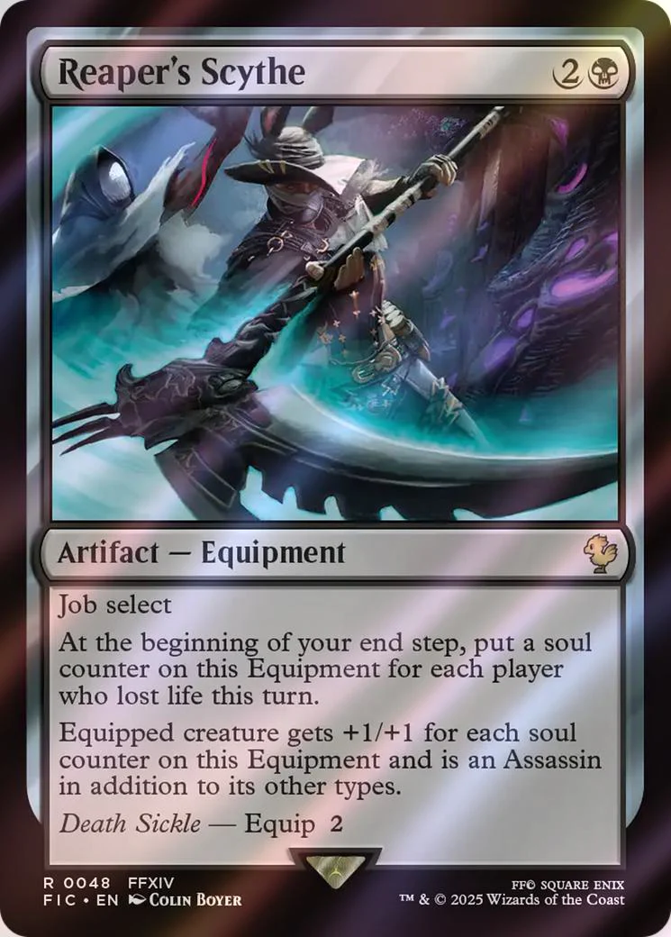 Reaper's Scythe [48] [FINAL FANTASY: Commander] [Surge Foil]