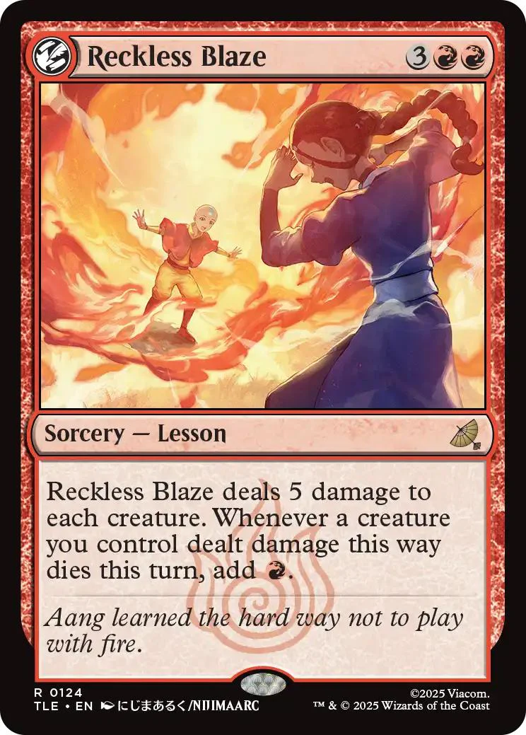 Reckless Blaze [124] [Avatar: The Last Airbender Eternal] [Non-Foil]