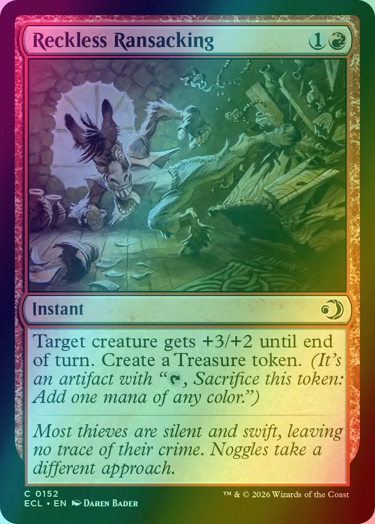 Reckless Ransacking [152] [Lorwyn Eclipsed] [Foil]