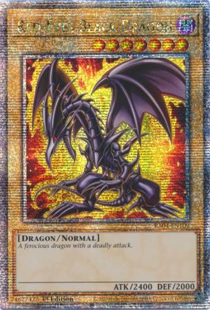 Red-Eyes Black Dragon - 7th Art - RA04-EN109 - Quarter Century Secret Rare - 1st Edition