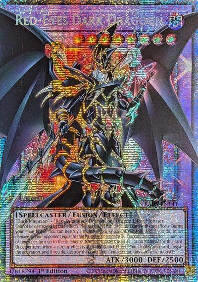 Red-Eyes Dark Dragoon - Extended Art - RA05-EN141 - Starlight Rare - 1st Edition