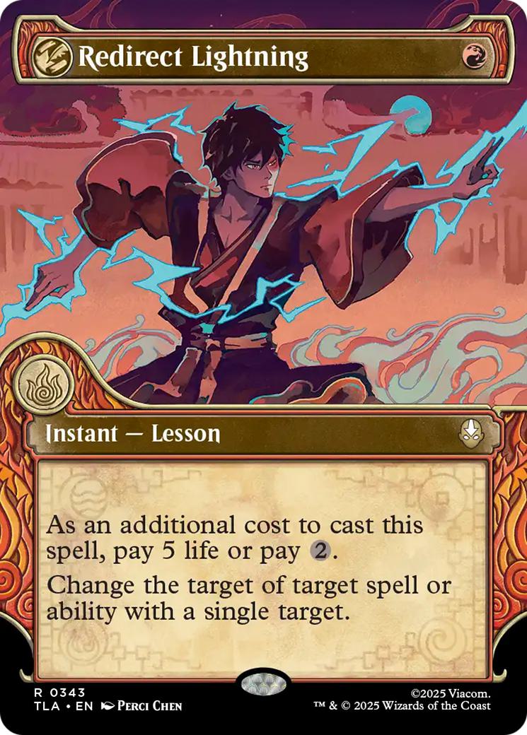 Redirect Lightning [343] [Elemental Frame] [Avatar: The Last Airbender] [Non-Foil]