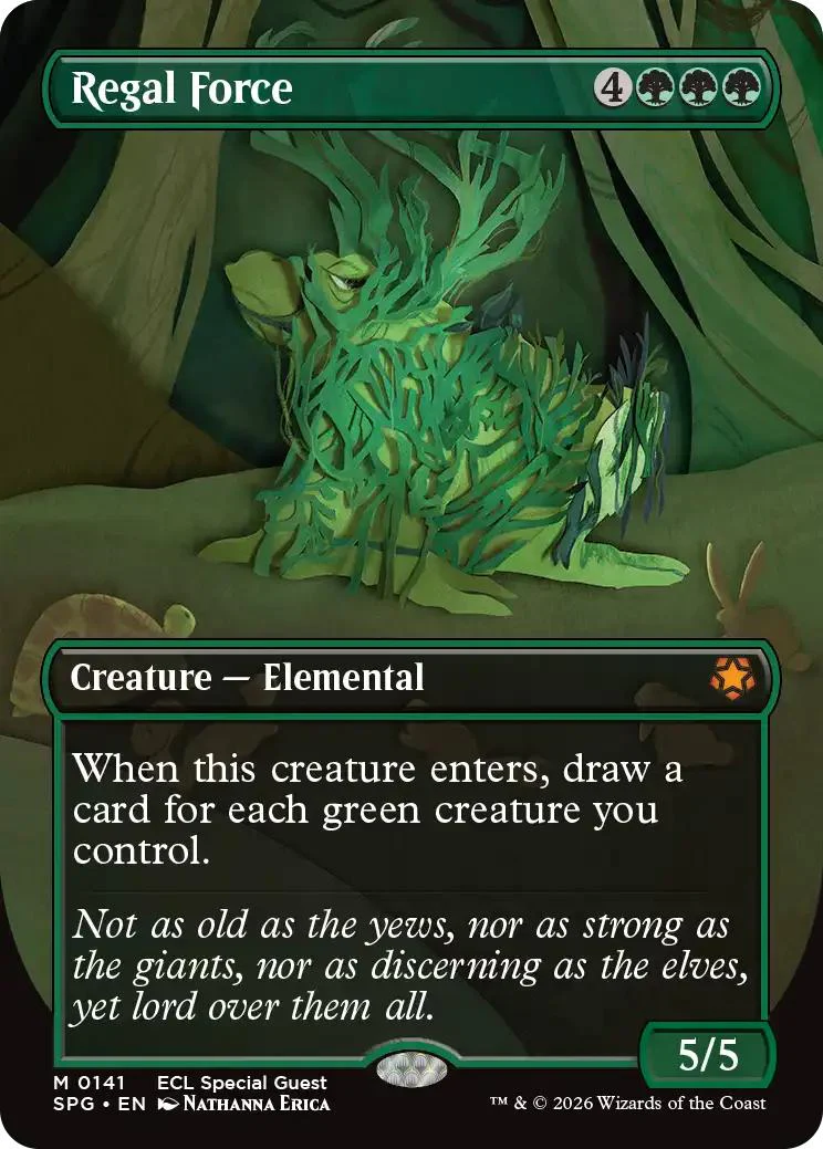 Regal Force [141] [Borderless] [Special Guests] [Non-Foil]