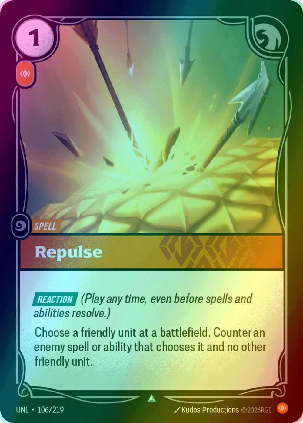 Repulse - 106/219 [Unleashed] [Foil]