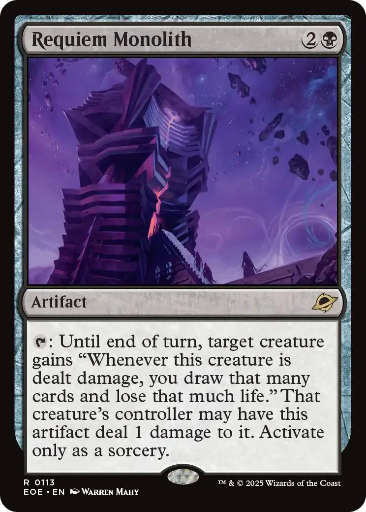 Requiem Monolith [113] [Edge of Eternities] [Non-Foil]